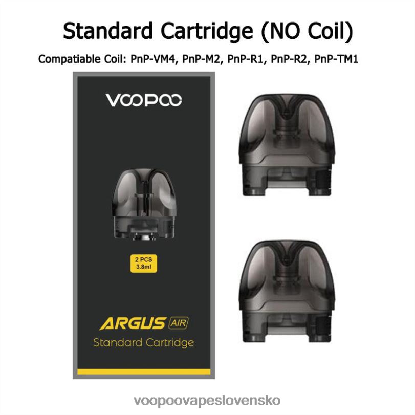 VOOPOO ARGUS AIR kazeta na podložky (2ks) - VOOPOO Vape Bratislava štandardný modul (prázdny) 8064H513