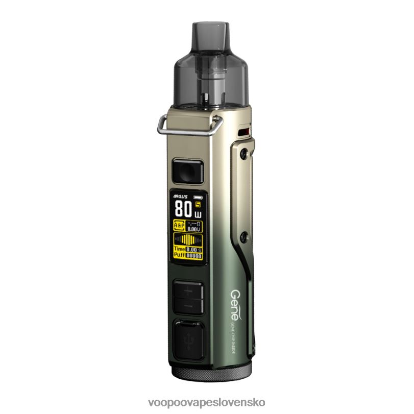 VOOPOO ARGUS PRO pod mod kit - VOOPOO Vape Store čierno zelené zlato 8064H30