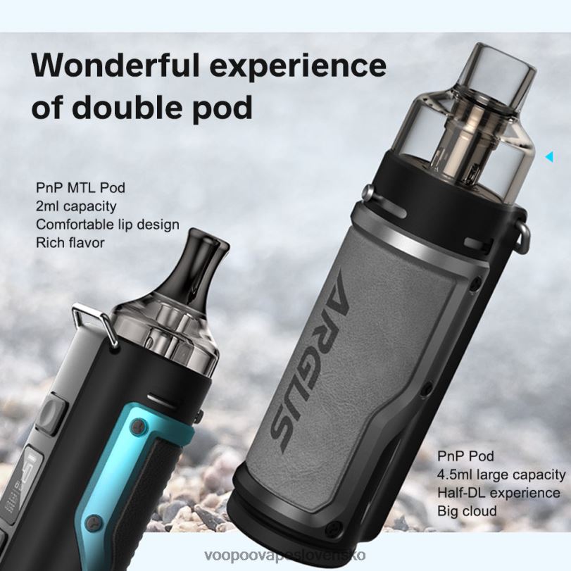 VOOPOO ARGUS pod mod kit - VOOPOO Vape Pod benzínová zeleno-strieborná 8064H77
