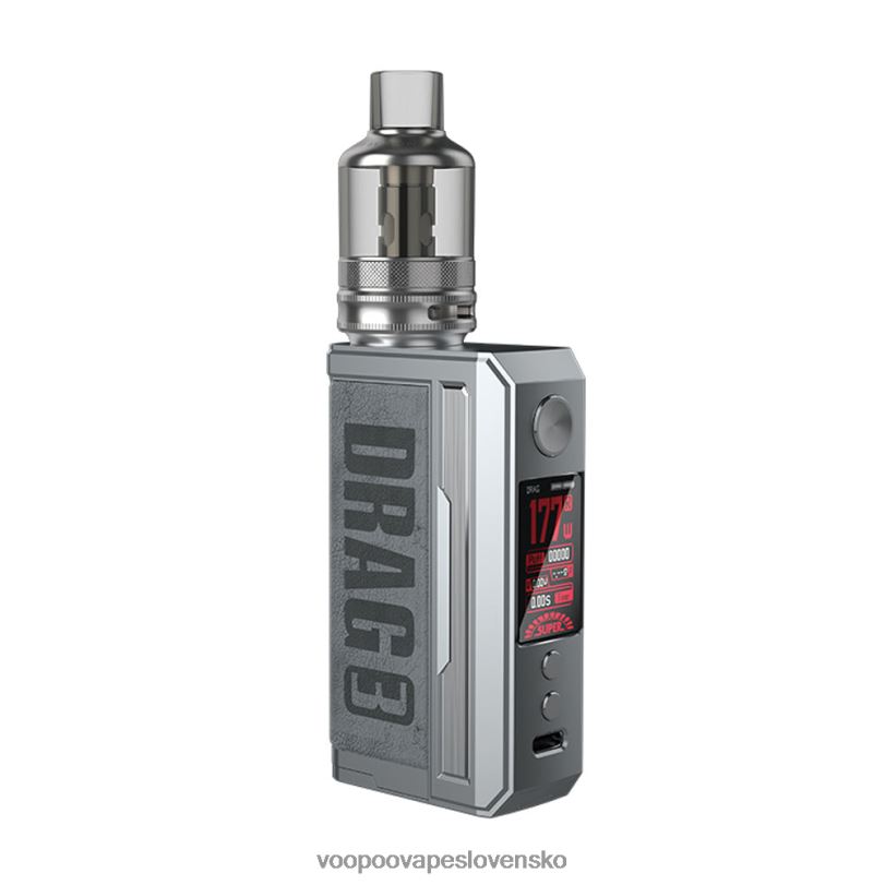 VOOPOO DRAG 3 box mod kit - VOOPOO Vape Gene dymovo sivá 8064H155