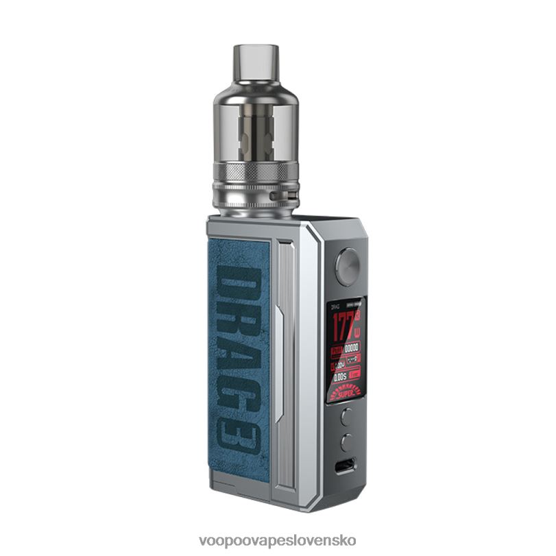 VOOPOO DRAG 3 box mod kit - VOOPOO Vape Slovensko pruská modrá 8064H252