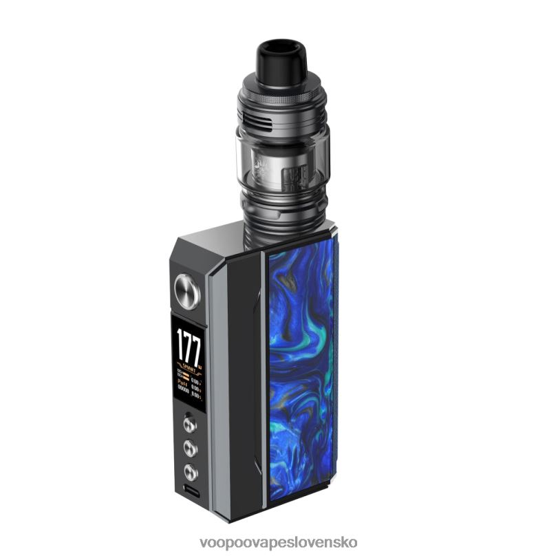 VOOPOO DRAG 4 súprava - VOOPOO Vape Price gun metal+ocean blue 8064H146