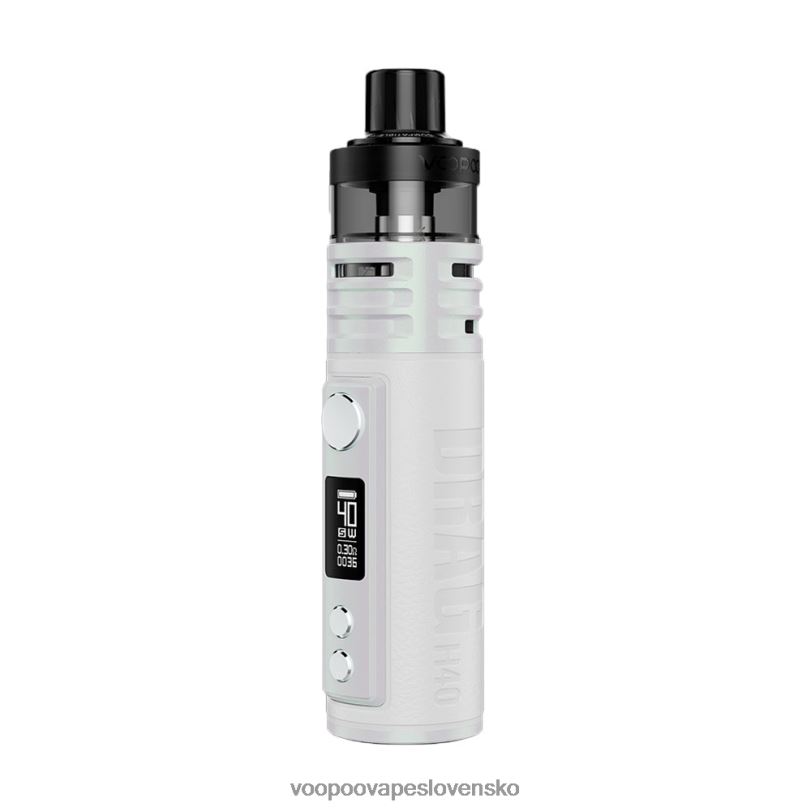 VOOPOO DRAG H40 pod mod - VOOPOO Vape Online striebristo biela 8064H209