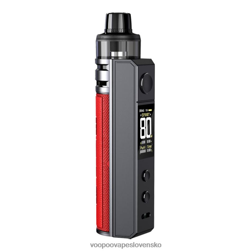 VOOPOO DRAG H80S súprava pod - VOOPOO Slovensko červená 8064H241