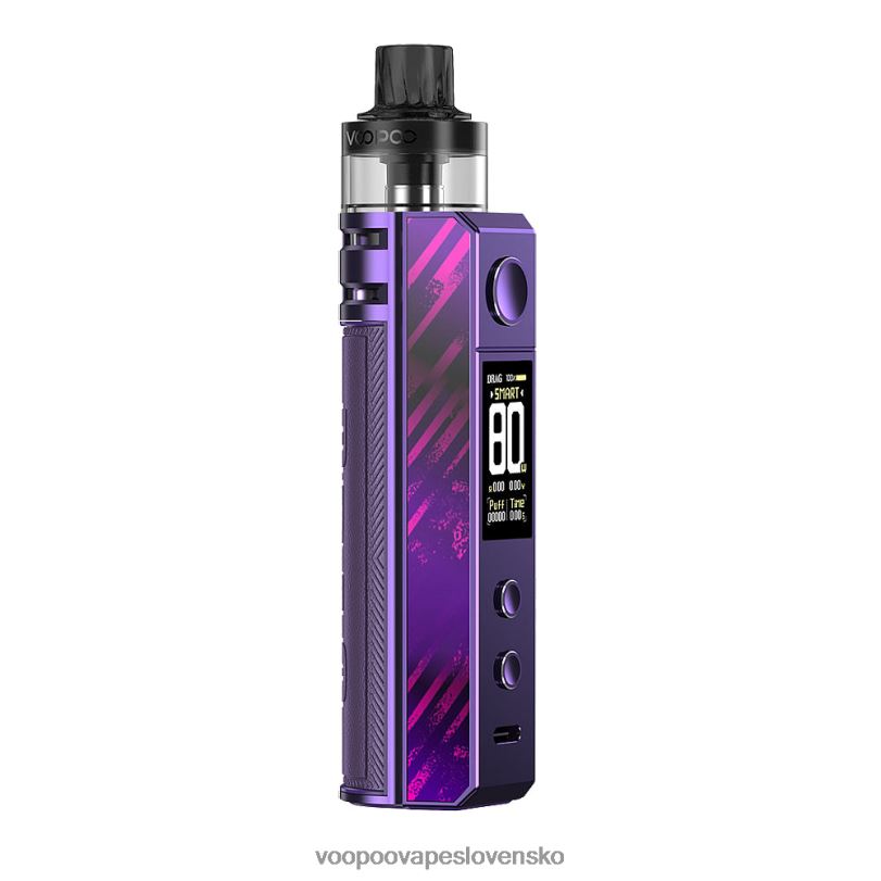 VOOPOO DRAG H80S súprava pod - VOOPOO Vape Drag Slovensko galaxia fialová 8064H244