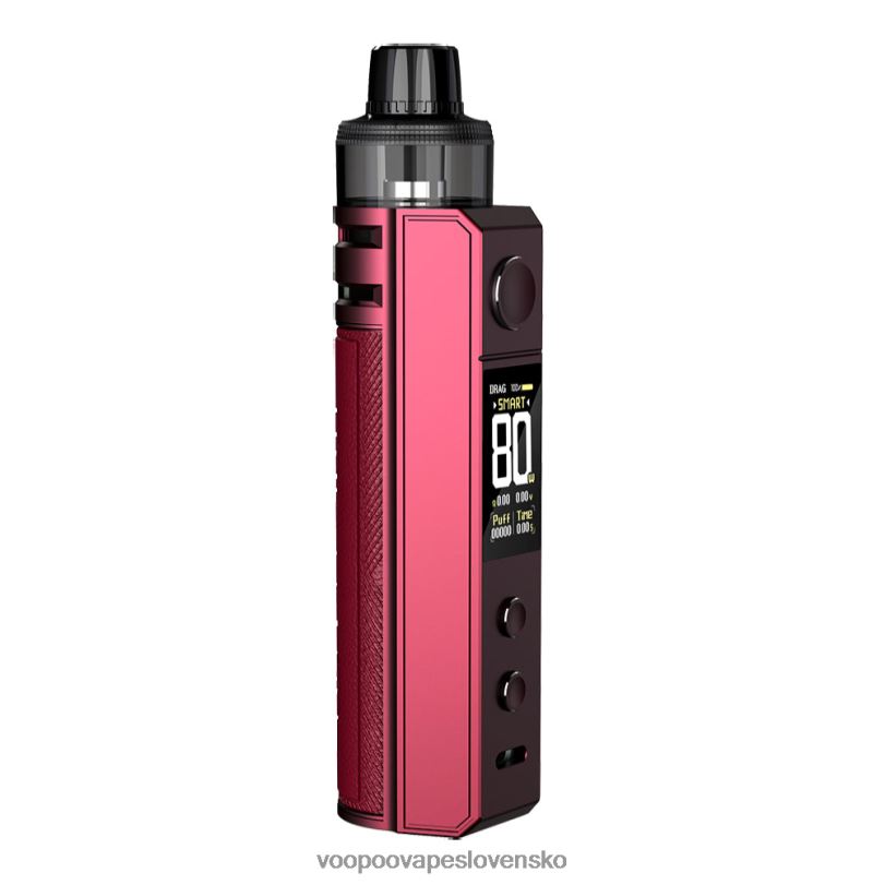 VOOPOO DRAG H80S súprava pod - VOOPOO Vape Drag Slovensko slivkovo červené 8064H154