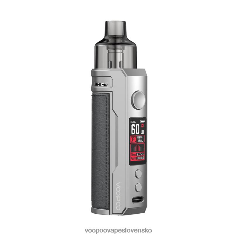VOOPOO DRAG S pod mod kit - VOOPOO Vape Drag Slovensko strieborná a tmavo šedá 8064H204