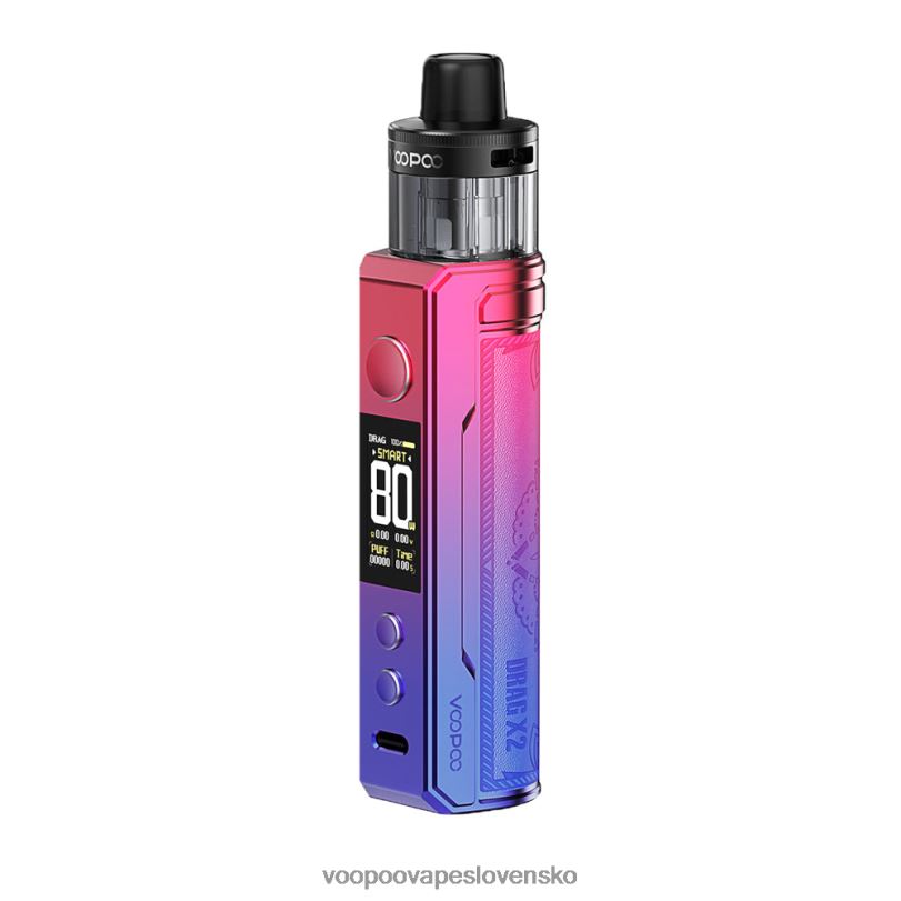 VOOPOO DRAG X2 pod mod - VOOPOO Slovensko moderná červená 8064H231