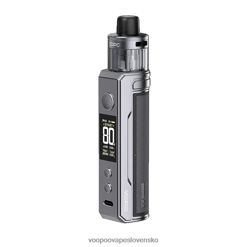 VOOPOO DRAG X2 pod mod - VOOPOO Vape Bratislava šedý kov 8064H233