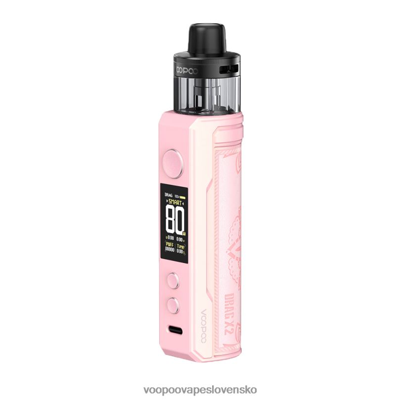 VOOPOO DRAG X2 pod mod - VOOPOO Vape Slovensko svieti ružovo 8064H232