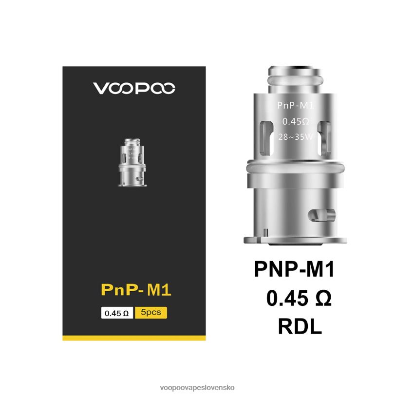 VOOPOO PNP cievky (5ks) - VOOPOO Argus Slovensko pnp-m1 8064H588