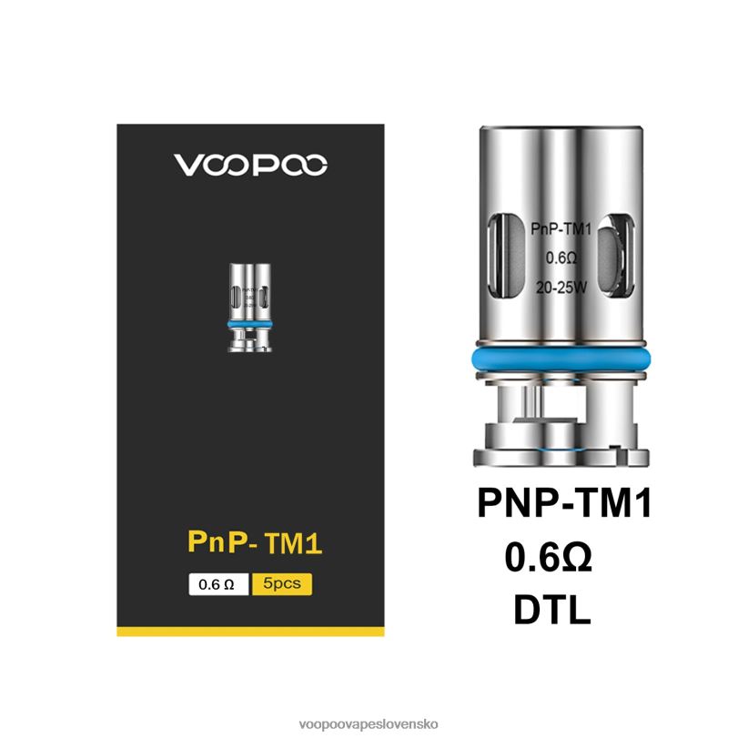 VOOPOO PNP cievky (5ks) - VOOPOO Vape Bratislava pnp-tm1 8064H593