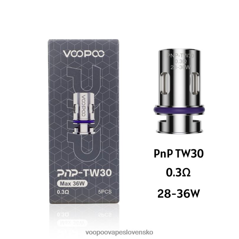 VOOPOO PNP cievky (5ks) - VOOPOO Vape Bratislava pnp-tw30 8064H603