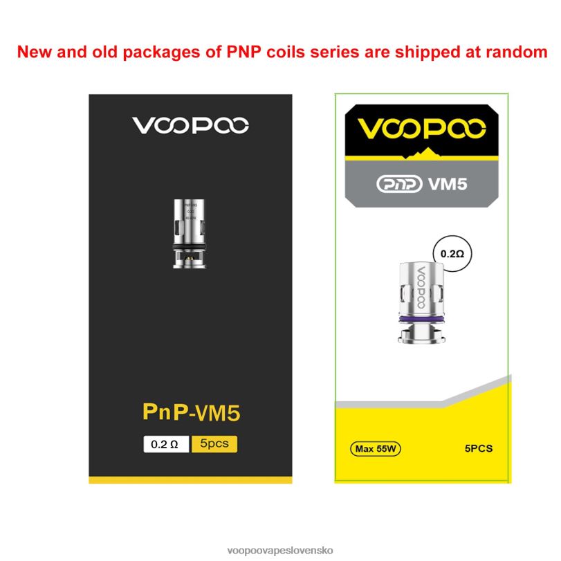 VOOPOO PNP cievky (5ks) - VOOPOO Vape Drag Slovensko pnp-c1 8064H584