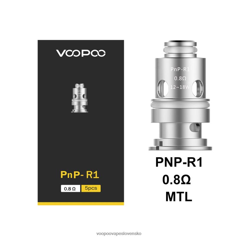 VOOPOO PNP cievky (5ks) - VOOPOO Vape Drag Slovensko pnp-c1 8064H584