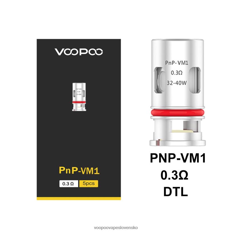 VOOPOO PNP cievky (5ks) - VOOPOO Vape Drag Slovensko pnp-c1 8064H584