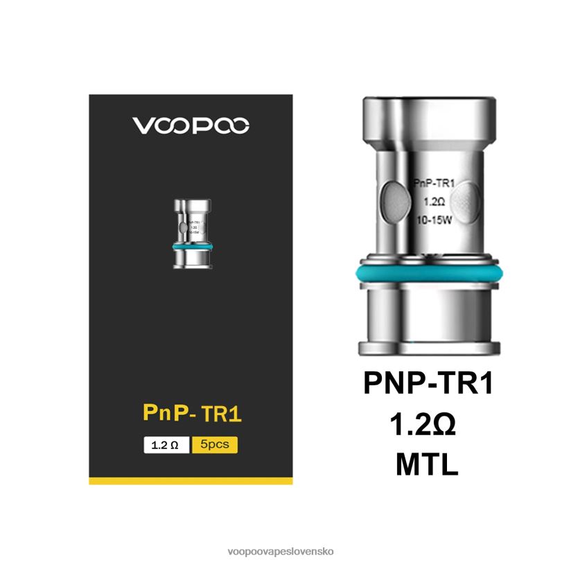 VOOPOO PNP cievky (5ks) - VOOPOO Vape Gene pnp-tr1 8064H595