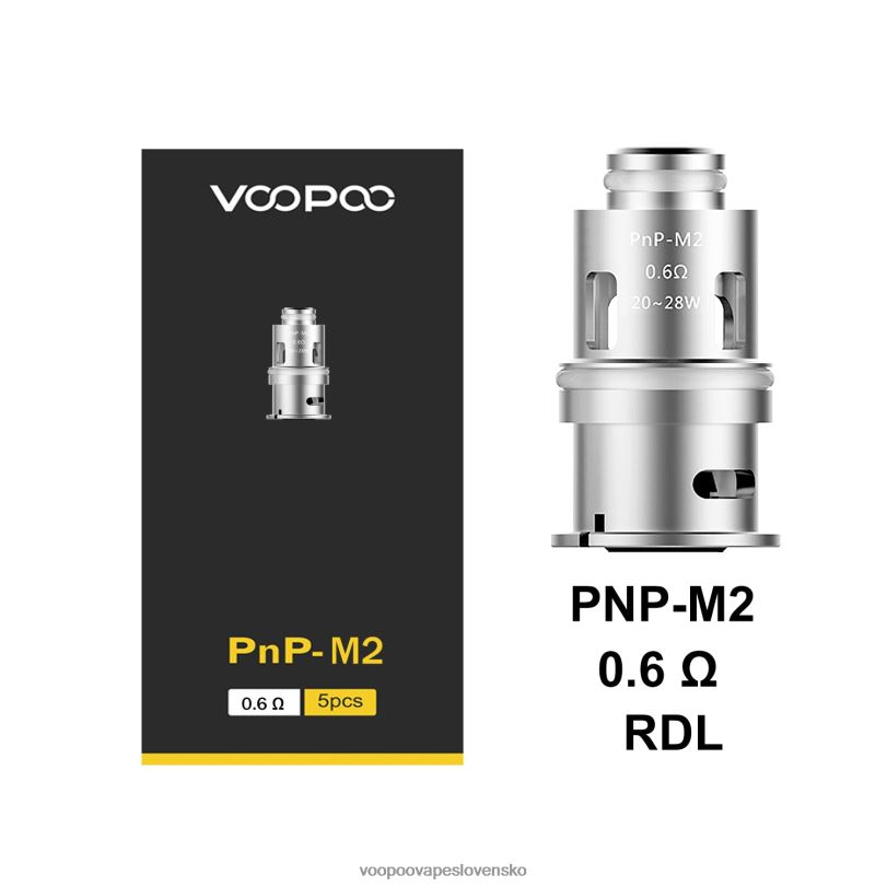 VOOPOO PNP cievky (5ks) - VOOPOO Vape Online pnp-m2 8064H589