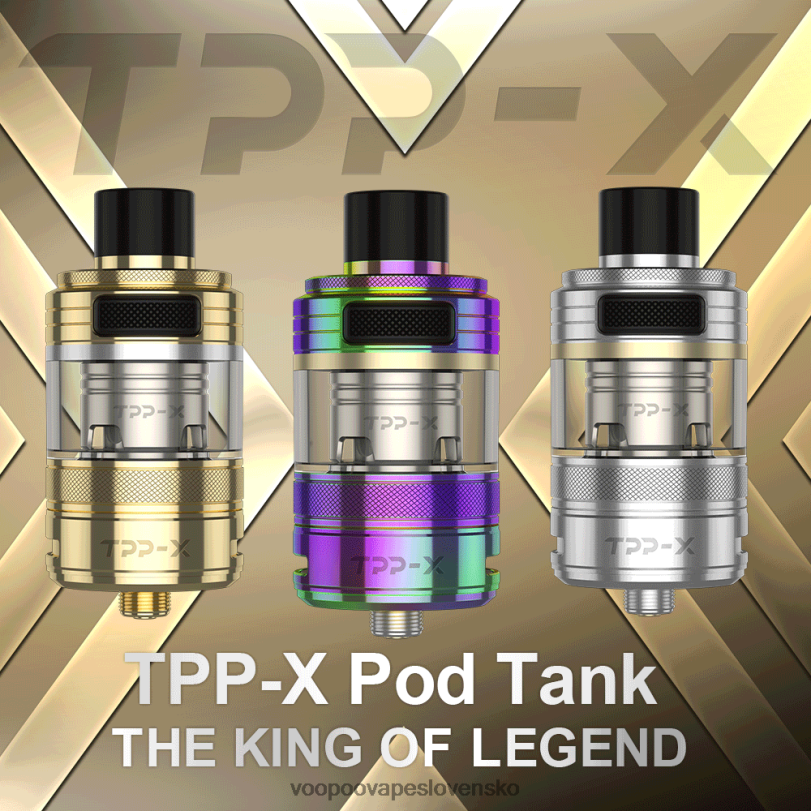 VOOPOO TPP X pod tank - VOOPOO Vape Drag Slovensko dúha 8064H514