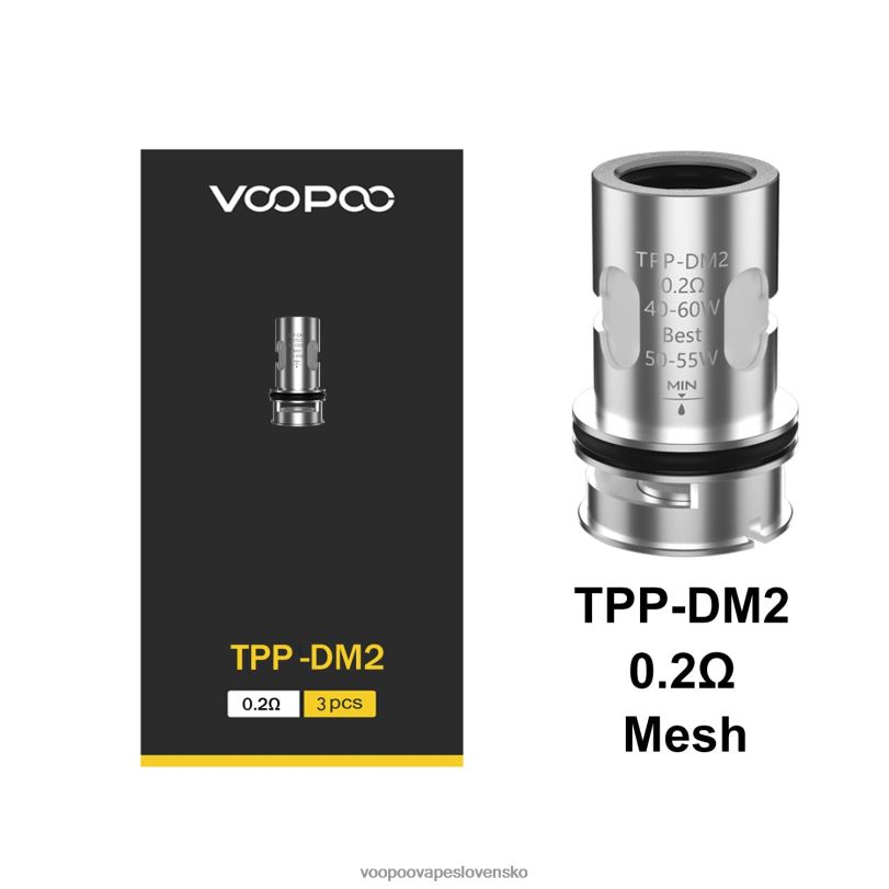 VOOPOO TPP cievky (3ks) - VOOPOO Vape Online tpp-dm2 8064H609