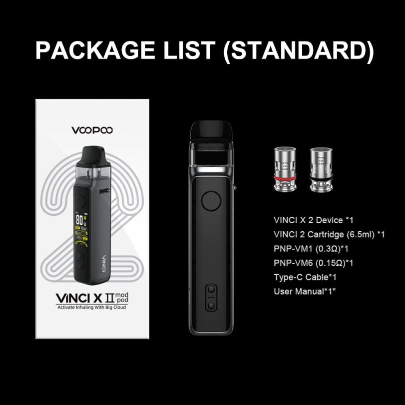 VOOPOO VINCI X 2 súprava - VOOPOO Vape Pod uhlíkové vlákno 8064H347