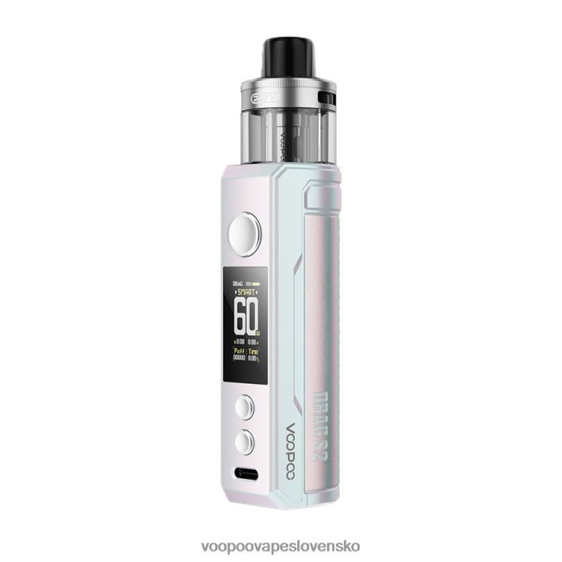 VOOPOO DRAG S2 pod mod kit - VOOPOO Vape Price farebné strieborné 8064H256